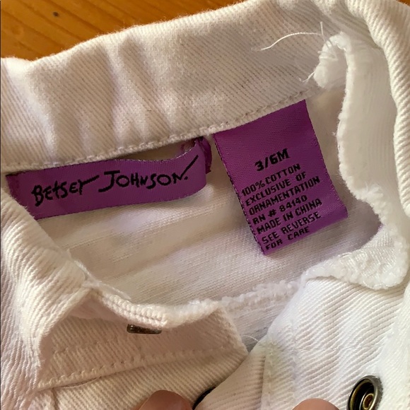 SUPER RARE : BETSEY JOHNSON INFANT DENIM JACKET - Picture 5 of 5